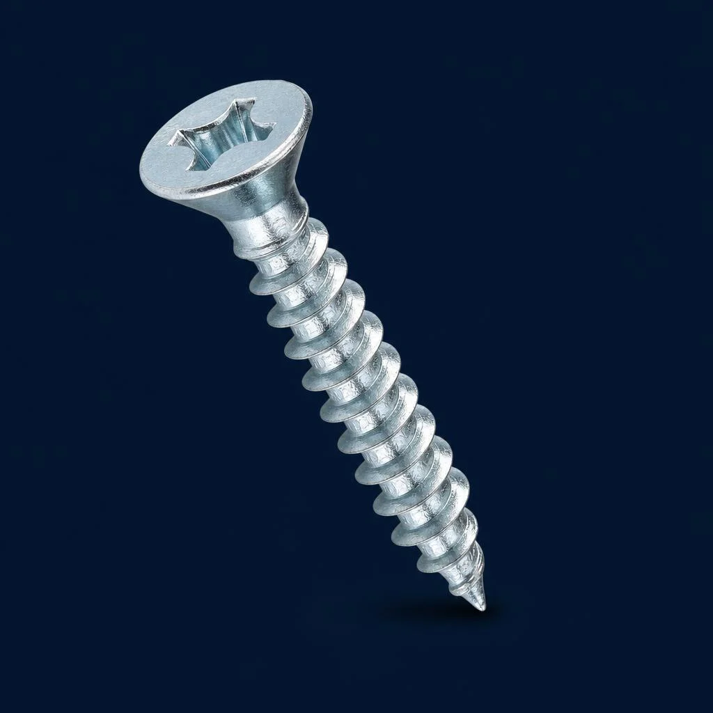 Tornillo CRS de rosca gruesa y punta fina